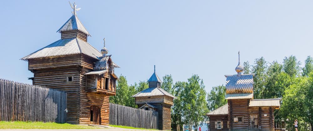 Baikal. Architectural and ethnographic museum 