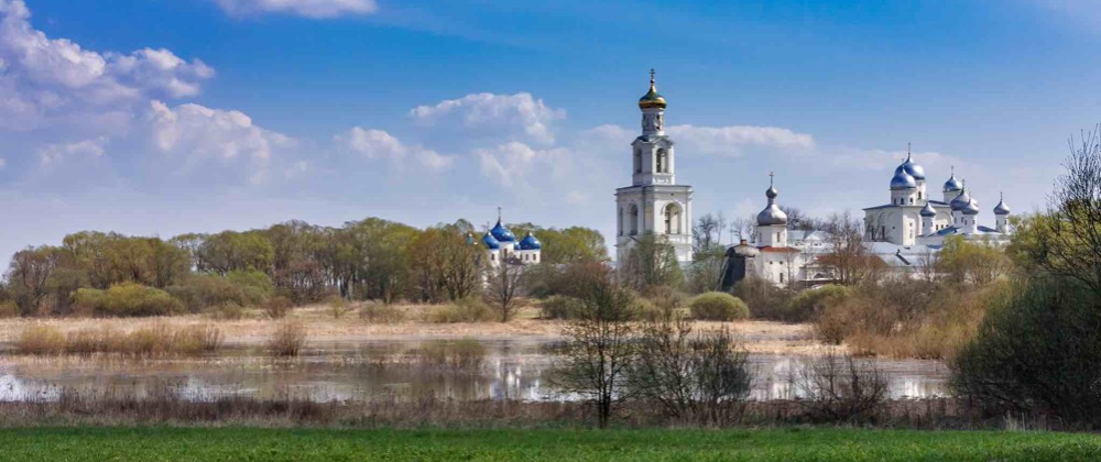 Velikiy Novgorod. Yuriev Monastery.