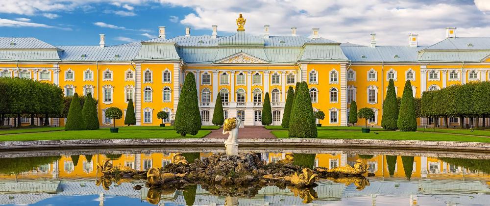 Saint Petersburg. Peterhof, the Grand Palace.