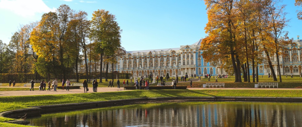 Saint Petersburg. Pushkin, Catherine's palace & park.