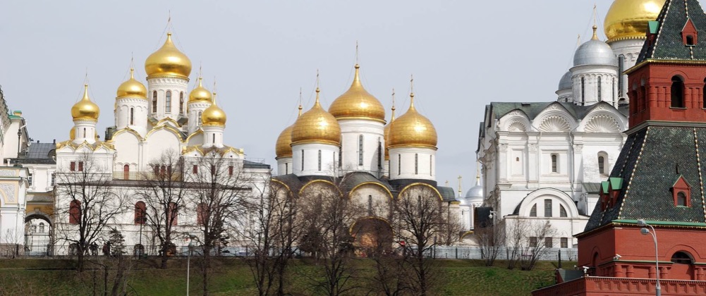 Moscow. The Kremlin cathedrals.