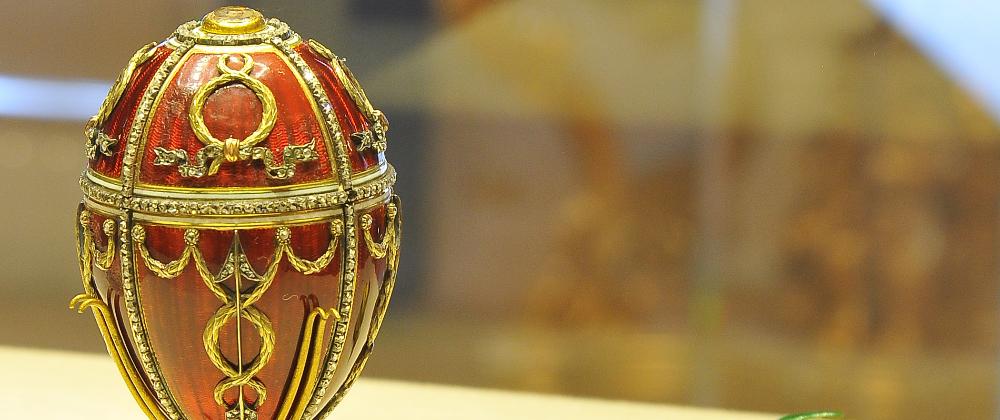 Faberge museum. Easter egg.