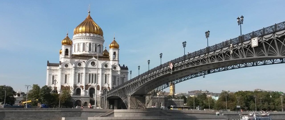 Moscow. The Church of Christ the Saviour.