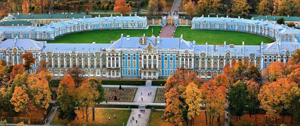 Saint Petersburg. Tsarskoe Selo, Catherine's Palace.